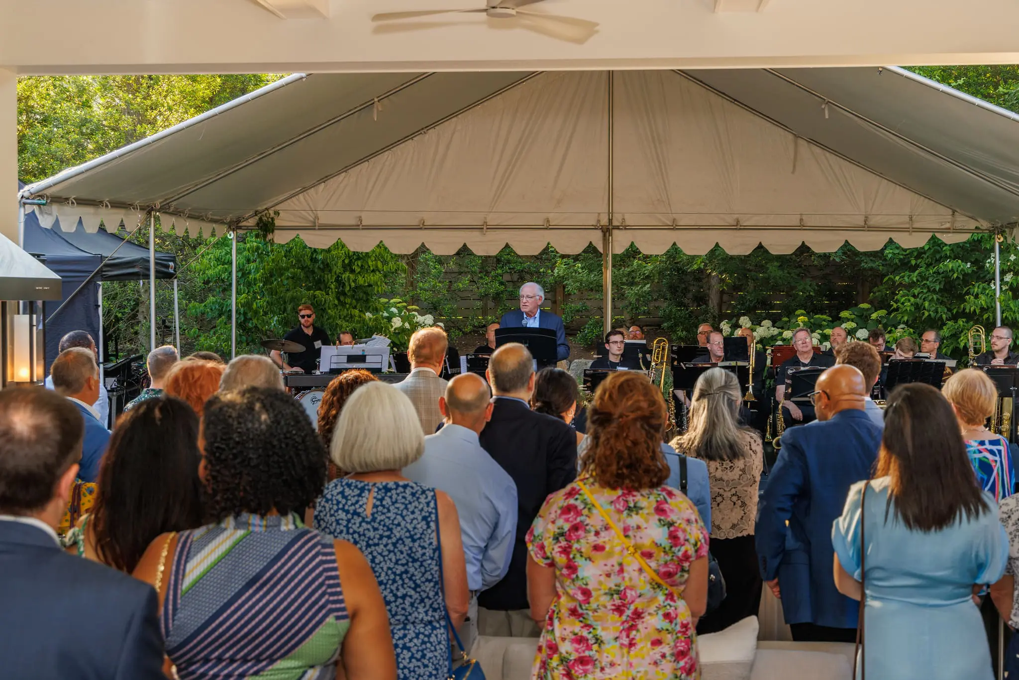 Fundraiser at the home of Jim Gardner and Amy Goldman