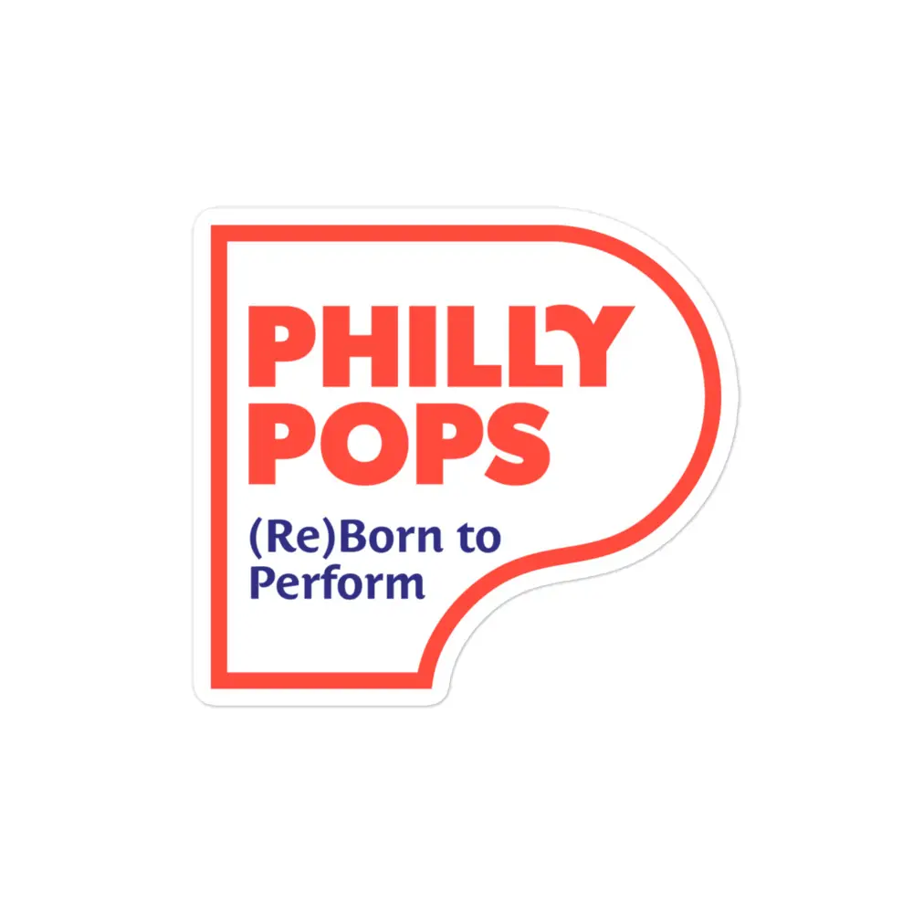 Philly Pops P Sticker - Image 4