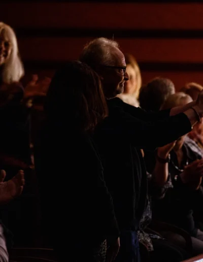 Members of the Nero Family applaud the No Name Pops