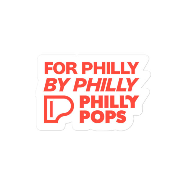 For Philly - By Philly Sticker - Image 3